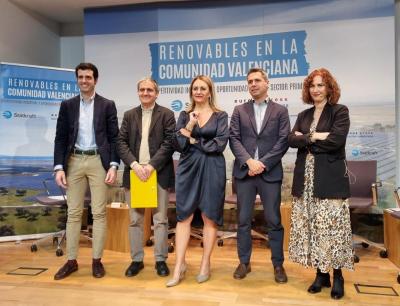 Nuria Montes anuncia un plan de choque legislativo que desbloqueará los expedientes de fotovoltaicas en la Comunitat Valenciana
